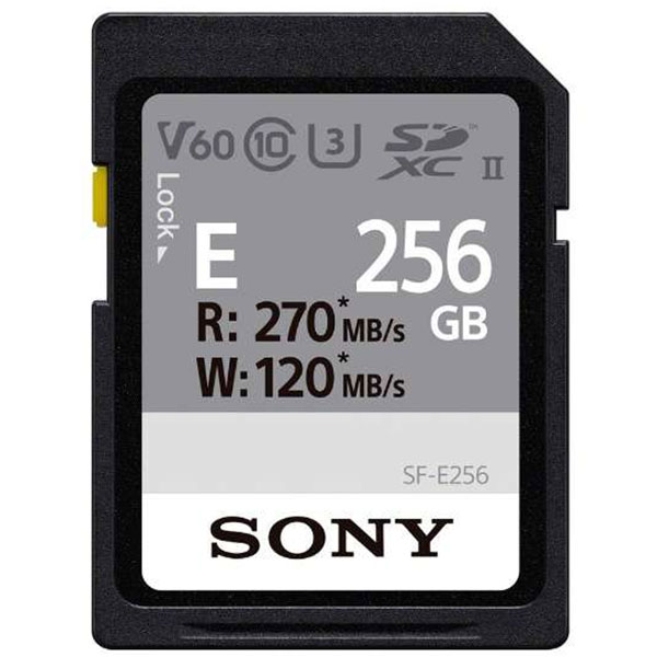 メーカー名：SONY、 商品名：SDXC UHS-II メモリーカードの商品画像